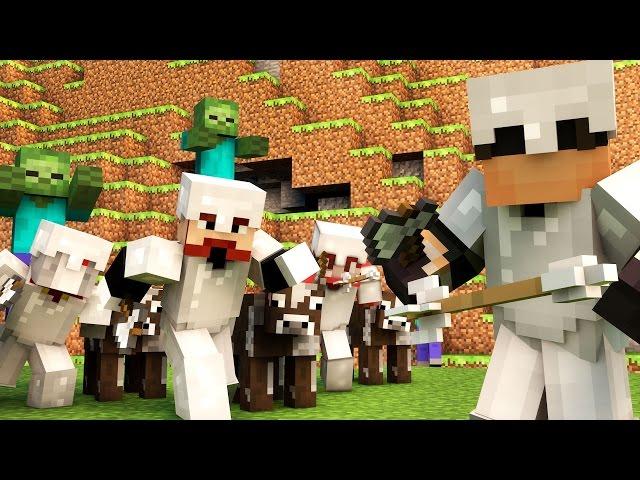 MONSTER MAZE MADNESS?! | Minecraft Mini-Game MASHUP! /w Facecam