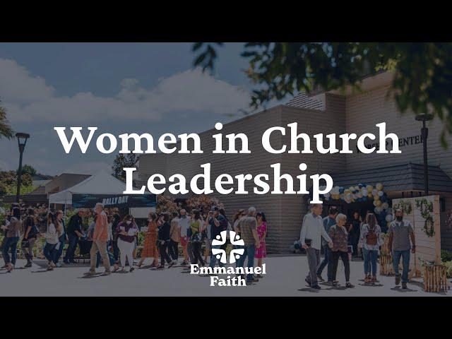 Real Talk: Women in Church Leadership