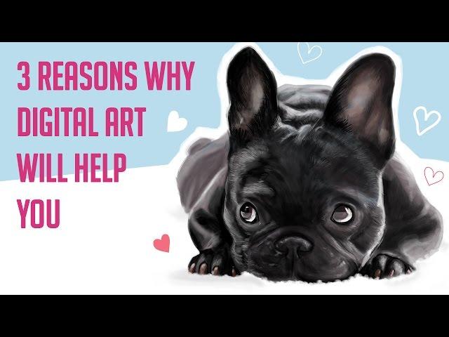 Sketchbook Diaries - 3 Reasons Why Digital Art Will Help You