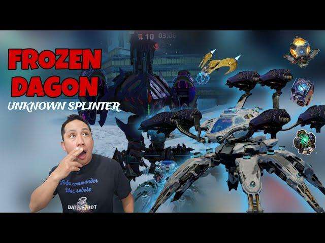 War Robots -ASÍ  ES EL PODER DEL FROZEN DAGON CON UNKNOWN SPLINTER‼️ | War Robot Gameplay- MK3