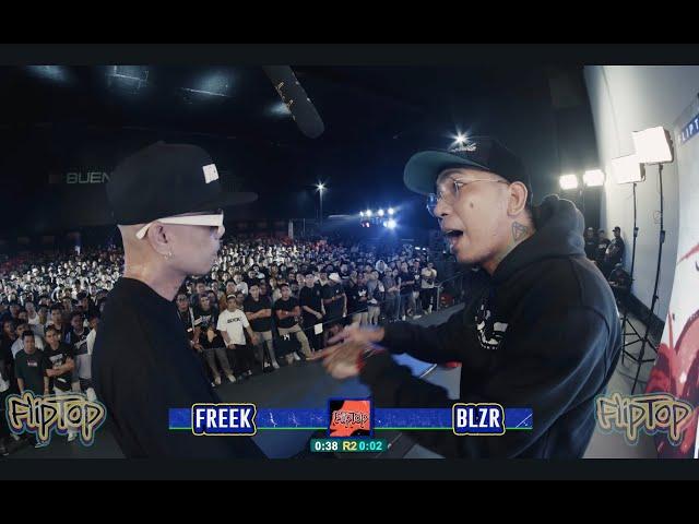 FlipTop - BLZR vs Freek