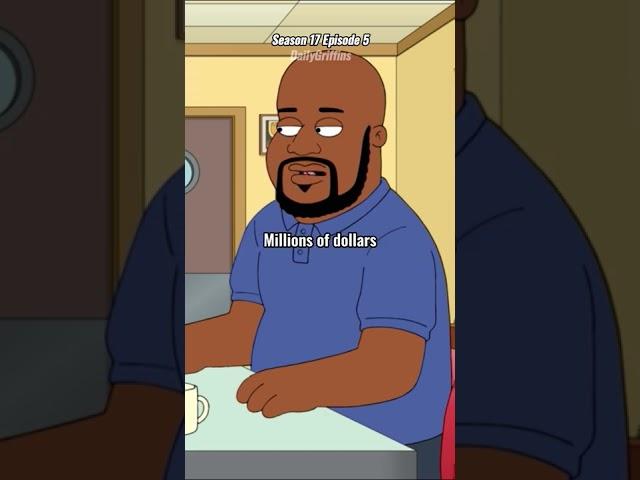 Shaq on family Guy #shorts