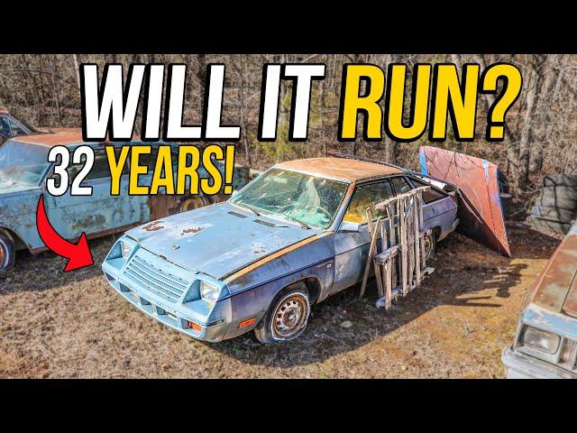 Will It Run? DESTROYED and BURIED Plymouth First Start in 32 Years!