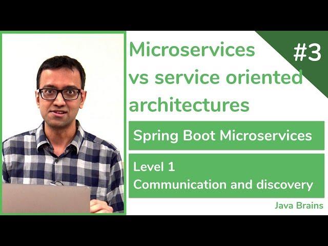 03 Microservices vs service oriented architectures - Spring Boot Microservices Level 1