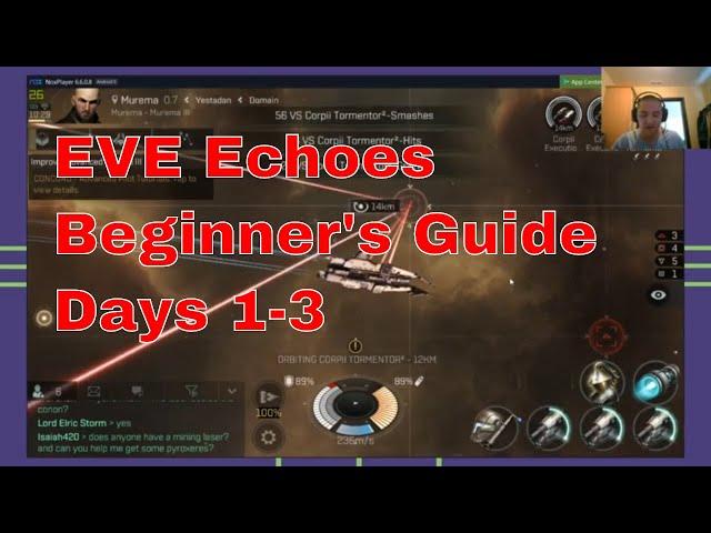 Eve Echoes - Beginners Guide for first couple days! Don't play without this info!!!