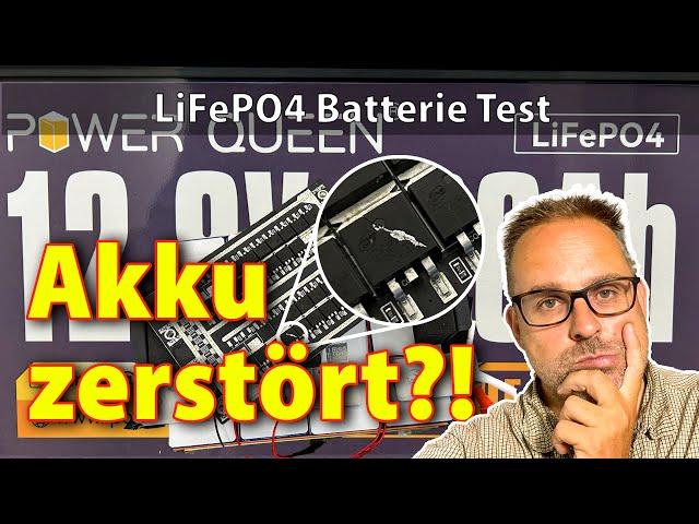 Power Queen 12,8V 100Ah #lifepo4 mit Heizfunktion - Akku zerstört - geht der wieder heile?