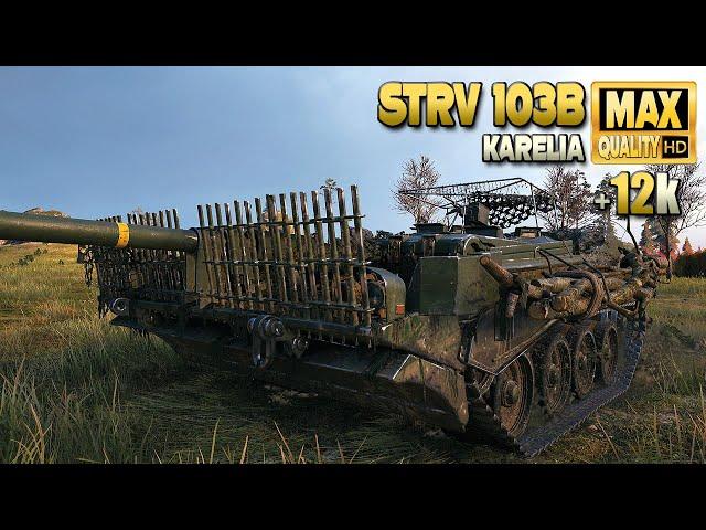 Strv 103B: Invisible damage dealer - World of Tanks