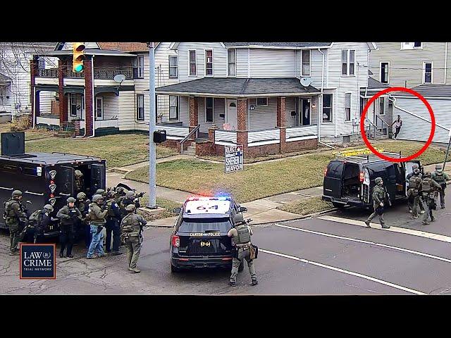 Murder Suspect Flees Heavily Armed SWAT Team in Daring Escape Attempt