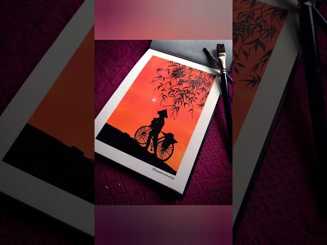 Bamboo beauty in every frame, #art #shorts #shortvideo #painting