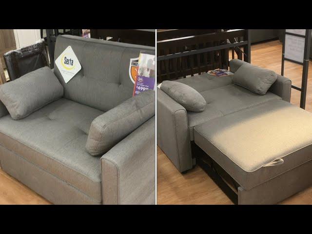 (REVIEW) serta￼ cambridge gray twin convertible “sleeper sofa”