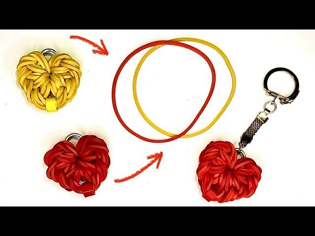 How to make a heart out of rubber bands! DIY & CRAFT