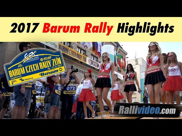 2017 ERC Barum Czech Rally Highlights // Rallivideo.com