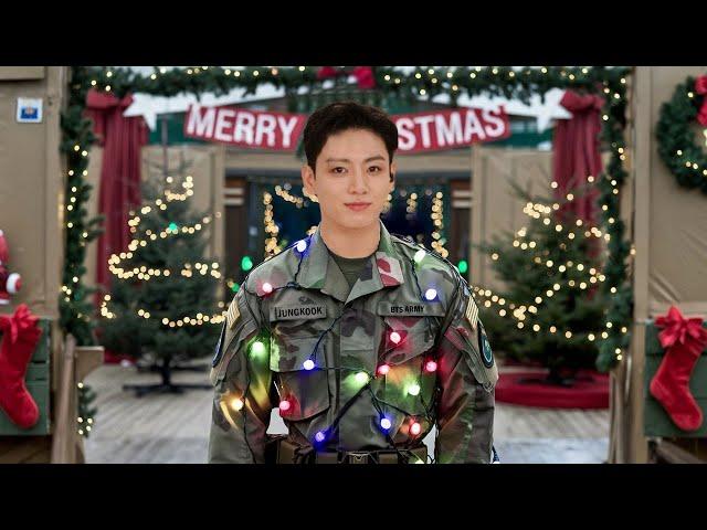 BTS Jungkook touching moment!! here's how he prepared for Christmas at the military camp!