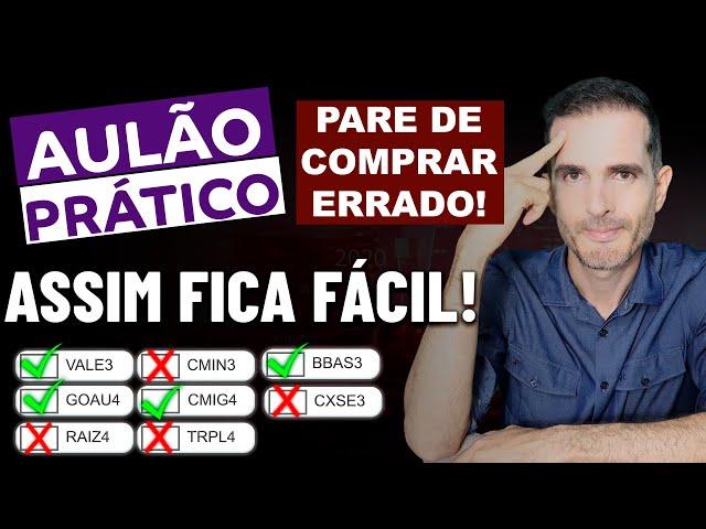 BOAS AÇÕES PARA COMPRAR | COMO ANALISAR AÇÕES PARA INVESTIR - VALE3, GOAU4, BBAS3, CMIG4, RAIZ4...