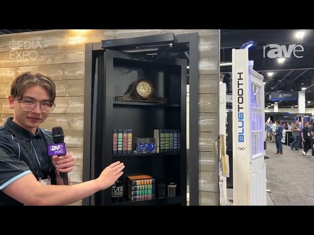 CEDIA Expo 2023: Autoslide Demos AutoSwing Integration With Murphy Hidden Doors