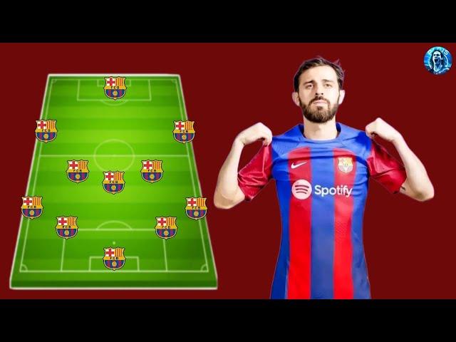 Barcelona Potential Lineup With Summer Transfers 2024 Feat Bernardo Silva