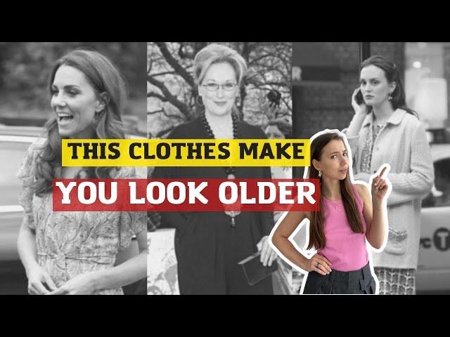 Look younger than your age | 7 clothes mistakes that make you look old and tired