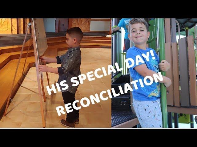 SPECIAL DAY || HOLY RECONCILIATION VLOG || HOW WE CELEBRATED MAKAI'S DAY || KRISTEN LEAH & FAMILY