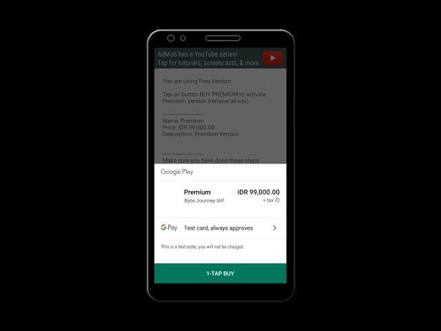 (Demo) Removing Ads on Android App using Google Play Billing Library (In-app Purchase)