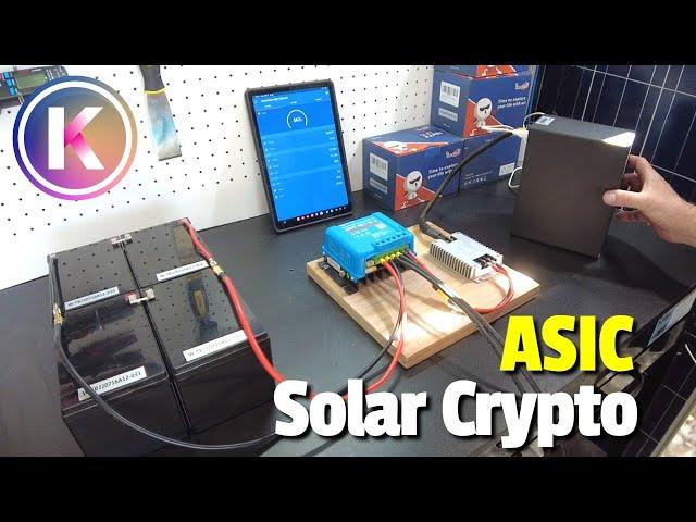 ASIC Solar Crypto Mining