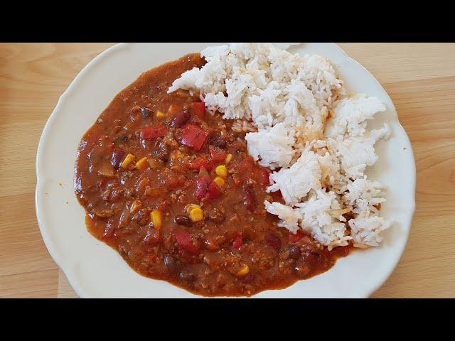 Fjordland Chili Con Carne With Jasmine Rice