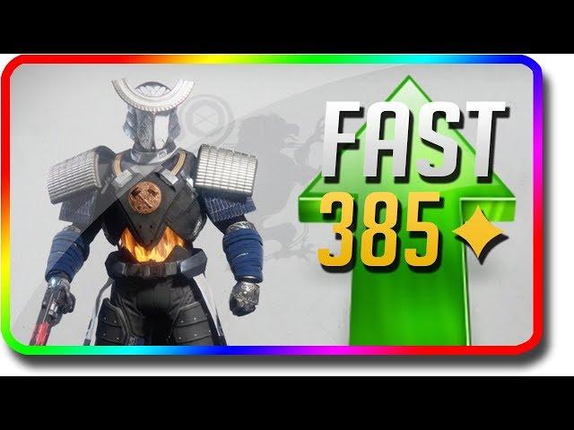 Destiny 2 - How To Power Level Fast & Rank Up Fast 385 Power (Destiny 2 Warmind Milestone Strategy)