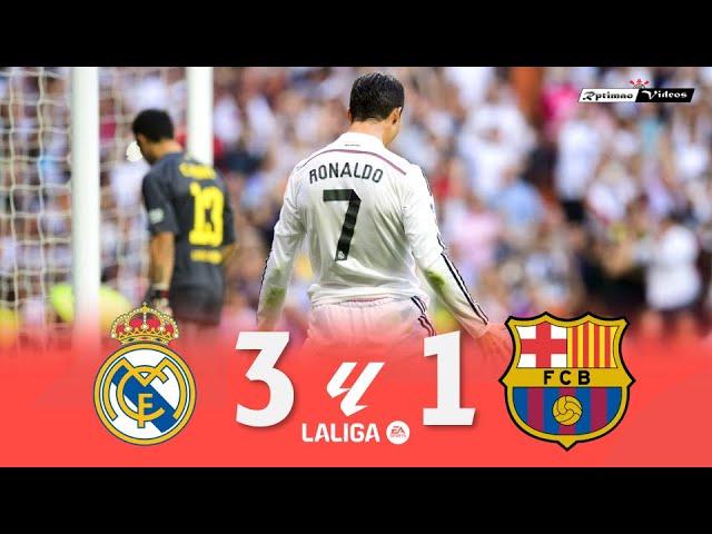 Real Madrid 3 x 1 Barcelona ● La Liga 14/15 Extended Goals & Highlights HD