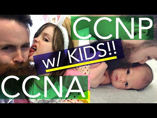 Trying to Study for my CCNA CCNP with KIDS!! - Study Tips for CCNA CCNP