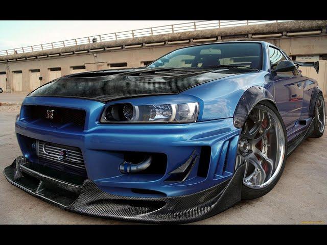 Need for Speed Underground 2 - Nissan Skyline GT-R R34 - Tuning And Race - Fast In Loud