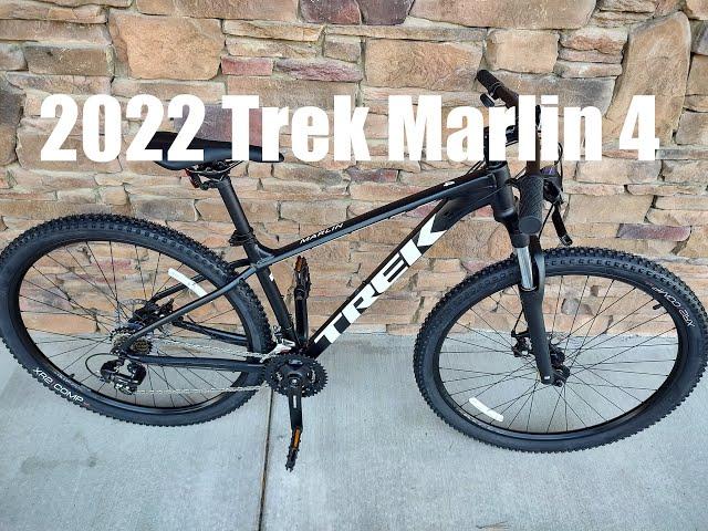 2022 Trek Marlin 4 Walkaround with Actual Weight