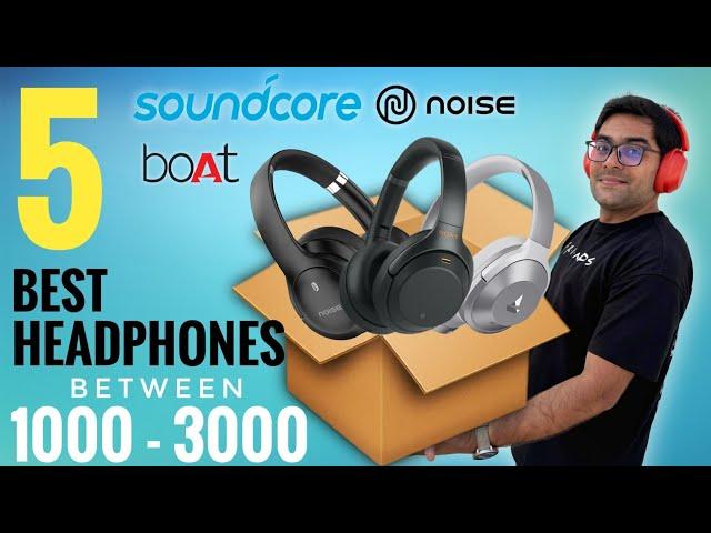 5 Best Wireless Headphones Between 1000 - 3000  Top 5 Headphones Under 3000 