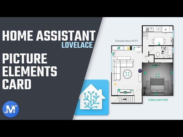 How to set up the Picture Elements card in Home Assistant - Lovelace