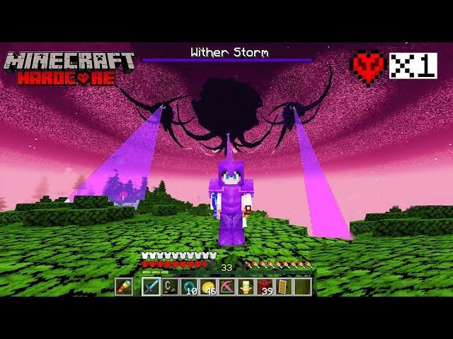 I KILLED the Wither Storm In Hardcore Mode 2022