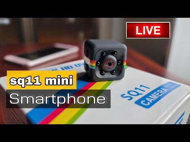 my SQ11 MINI DV CAMERA to SMARTPHONE Live! Easy Tutorial