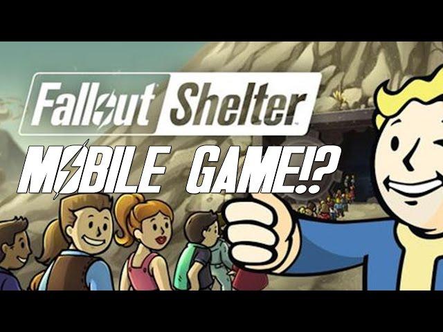 Fallout Shelter Gameplay [iPad]  - A MOBILE Fallout Game?!