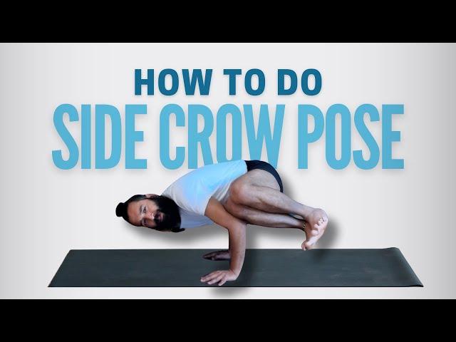 Parsva Bakasana | How to do Side Crow Pose | Iyengar Yoga Tutorial