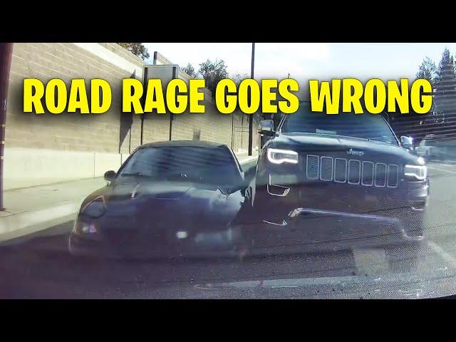 ROAD RAGE GOES WRONG | Idiots In Cars, Brake Check, Idiot Driver Driving fails USA & Canada 2024