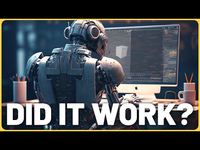 I Asked AI to Write a Blender Addon...