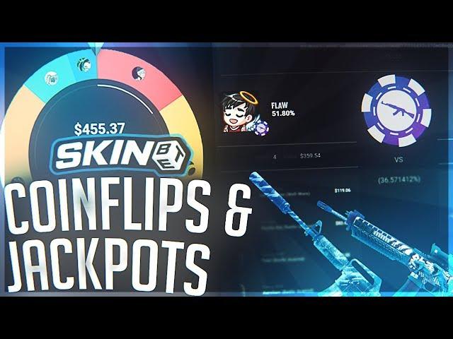 COINSFLIPS & JACKPOTS! SKINBET.GG - EPISODE 93