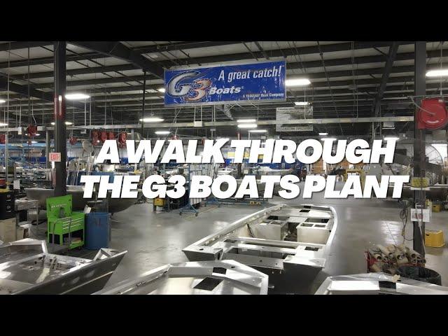 G3 Boats Plant Walk Through