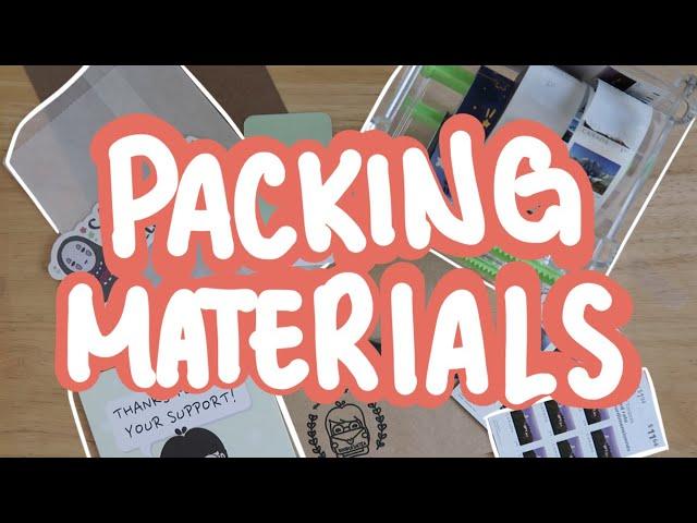 How I Pack my Etsy Orders | Materials & Costs