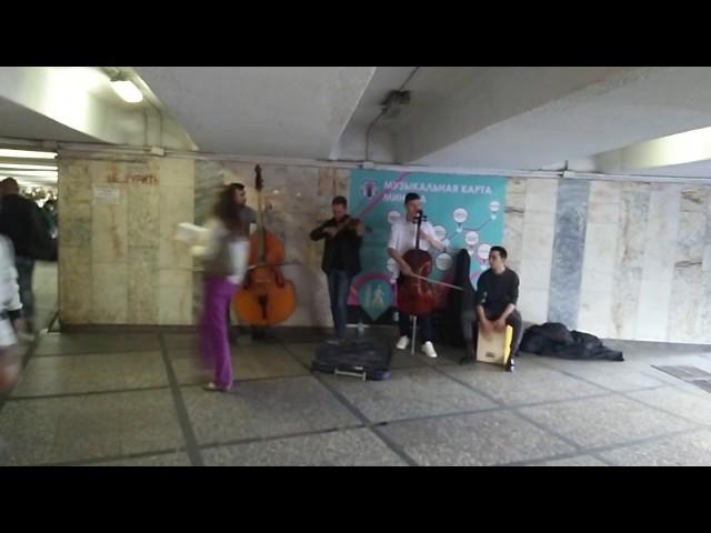 Minsk street musicians.