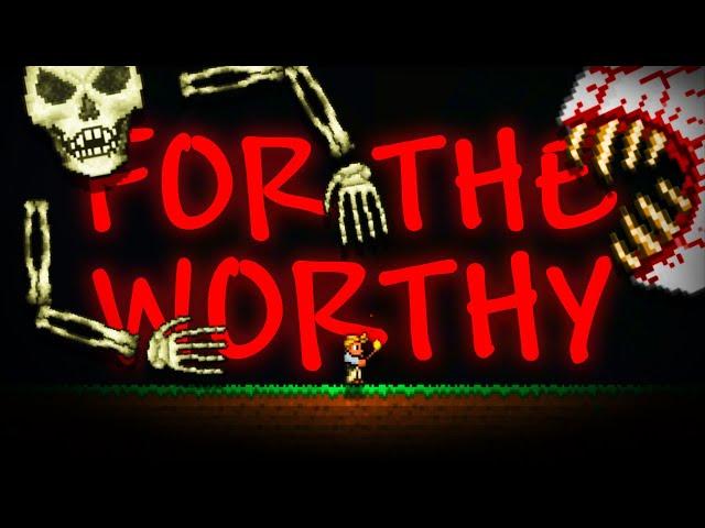  Playing Terraria ForTheWorthy Legendary Mode! 