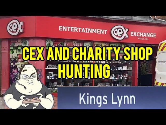 Cex and Charity shop hunting in Kings Lynn with pickups