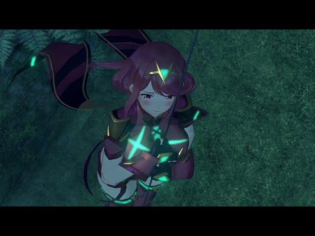 Rex Says Pyra is Heavy | Xenoblade Chronicles 2 Cutscene Nintendo Switch