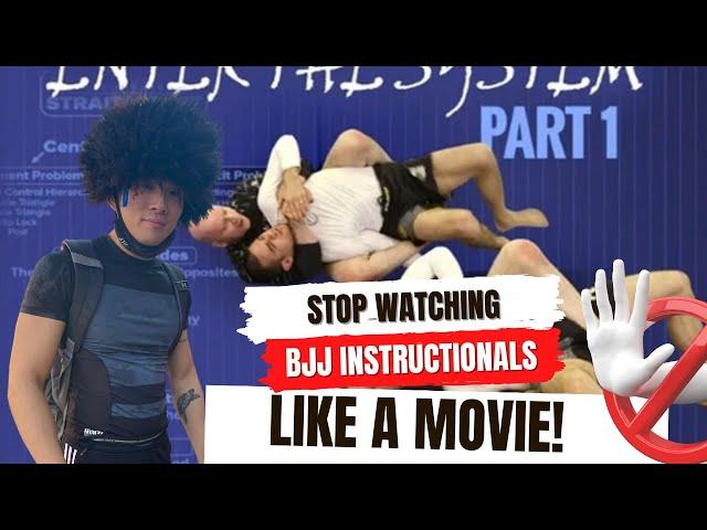 How to use BJJ INSTRUCTIONALS to (ACTUALLY) get better at Jiu Jitsu