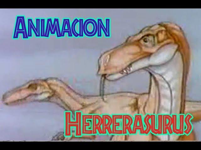 Dinosaur Animation! Herrerasaurus