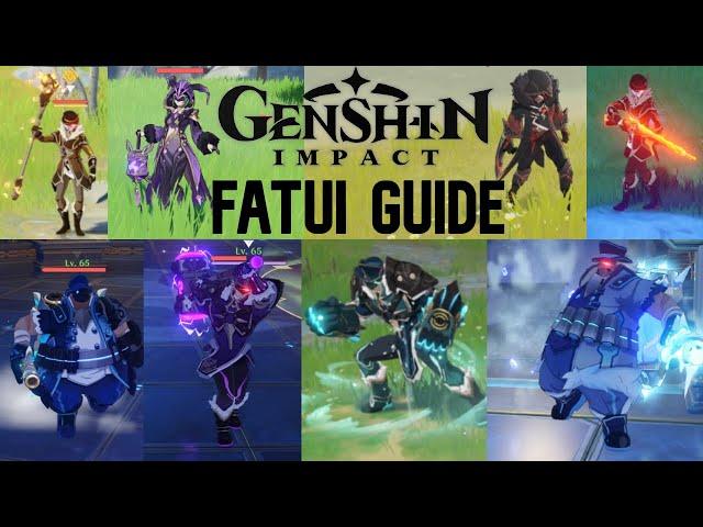 Fatui Enemy Guide / Handbook - Genshin Impact