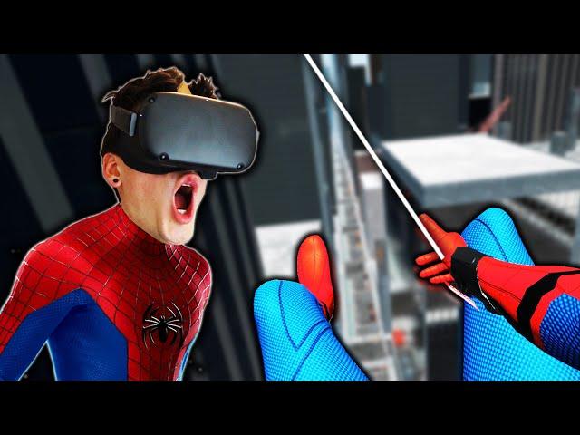 SWINGING THROUGH NEW YORK CITY AS SPIDER-MAN! (Spider-Man VR)