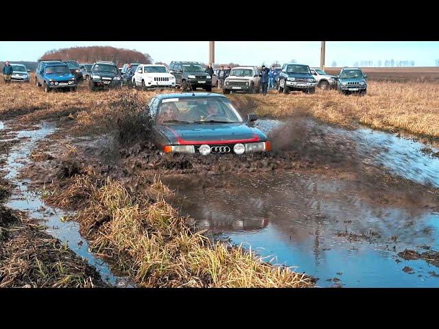 OFFROAD ПО ЖЕСТИ! AUDI QUATTRO удивляет ВНЕДОРОЖНИКИ! JEEP, TOYOTA, SUZUKI, MITSUBISHI, УАЗЫ, НИВЫ